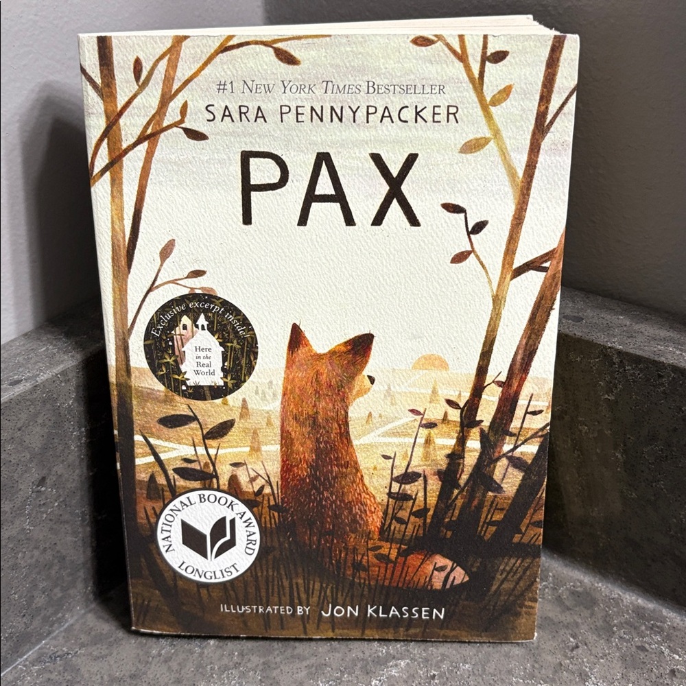 Pax by Sara Pennypacker Book NWOT